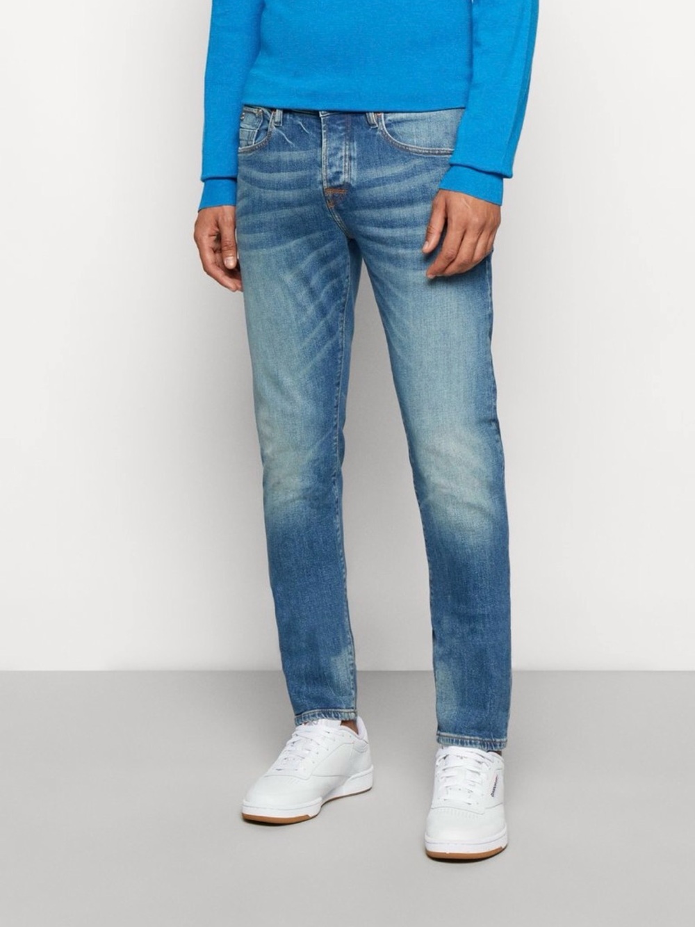 Scotch & Soda Amsterdam’s Blauw Men’s Jeans W33 L32 Medium Wash